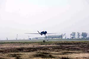 Global Hawks flies first sortie from Beale AFB, CA